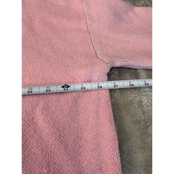 Dressed in LALA Pink Be Yourself Alien Oversized Sweater Womens Size S/M - Picture 4 of 7